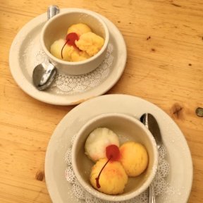 Gluten-free sorbet from Bavaria Bierhaus